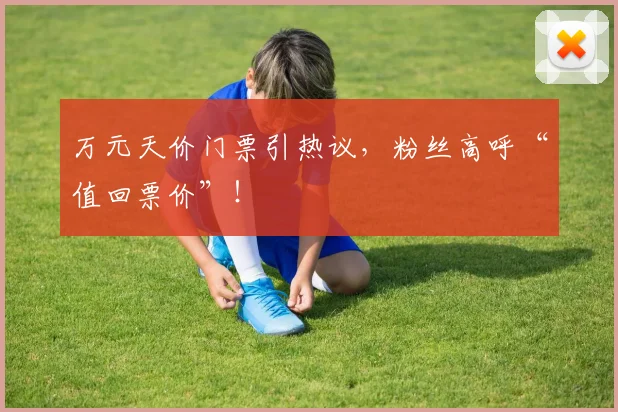 万元天价门票引热议，粉丝高呼“值回票价”！